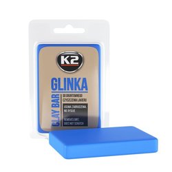 Шліфуюча маса синя глина для очищення кузова K2 Clay Bar 60 г