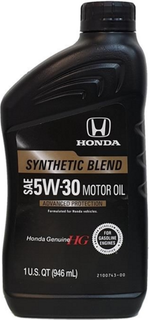 honda-087989134 Моторна олива Honda Synthetic Blend 5W-30, 0,946л