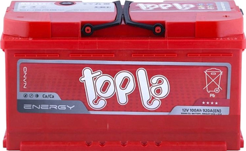 topla-108400 Акумулятор автомобільний Topla Energy 100Ah 900A 12V 108400 «+» праворуч