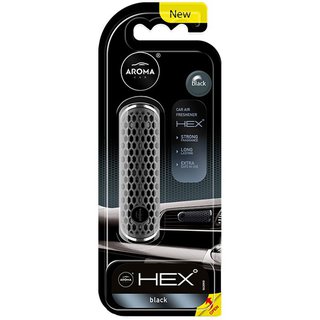 aroma-83575 Ароматизатор на дефлектор Car Hex 10g BLACK 83825