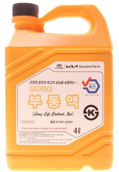 Антифриз Hyundai/Kia G12+ червоний, концентрат -80 ° C, 4л