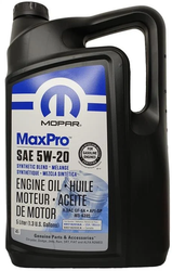 Моторна олива Chrysler MaxPro 5W-20, 5л (68218891AC)