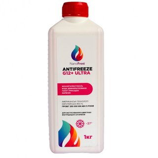 nanofrost-g12pink1l Антифриз NanoFrost G 12+ ULTRA (рожевий) 1 кг