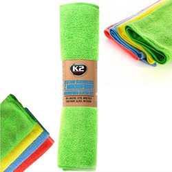 Набір серветок з мікрофібри для догляду за автомобілем трикотажний/MICROFIBER CLOTHS SET 30 x35(4шт)