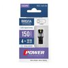 brevia-10108x2 LED автолампа Brevia Power W5W 150Lm 4x1616SMD 12/24V CANbus, 2шт