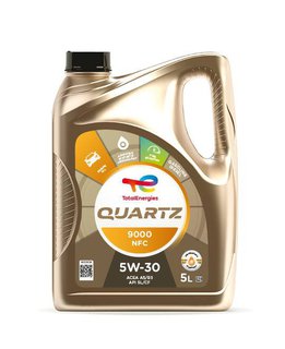 total-5w305l9000nfc Моторне мастило QUARTZ 9000 NFC 5W30 5L, A5/B5,API-SL/CF,WSS M2C-913B,WSS M2C-913C
