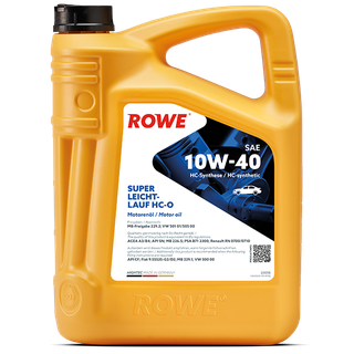 rowe-20058005099 Олива 10W40 HIGHTEC SUPER LEICHTLAUF HC-O (5L) (VW 501 01/505 00/MB 229.3/226.5/229.1/RN 0700/0710)