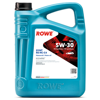 rowe-20121005099 Олива 5W30 HIGHTEC SYNT RS HC-C4 (5L) (RN 0720/MB 229.51/MB 226.51) (ACEA C3,C4)