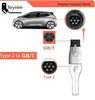 feyree-type2gbt Перехідник Type 2 - GB/T, 32 А, 3-фазний