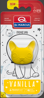 drmarcus-945 Ароматизатор Dr. Marcus Cosmic Dog Vanilla (Ваніль) підвісний; на дефлектор