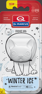 drmarcus-966 Ароматизатор Dr. Marcus Cosmic Dog Winter Ice (Зимовий Лід) підвісний; на дефлектор