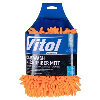 vitol-vsc1402 Губка-рукавиця для миття авто мікрофібра VSC-1402 25*18 cm