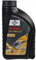 Мастило FUCHS TITAN 5W30 1L GT1 PRO C-3 (ACEA C3, API SN, LL-04, MB 229.51, MB 229.52, 504 00/507 00)