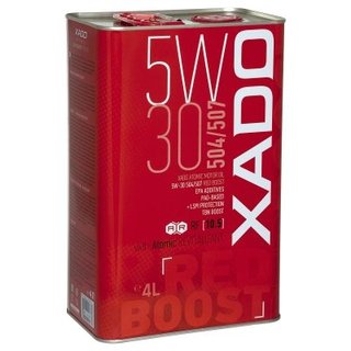 xado-xa26296 Моторна олива XADO Atomic Oil 5W-30 504/507 RED BOOST 4L синтетична