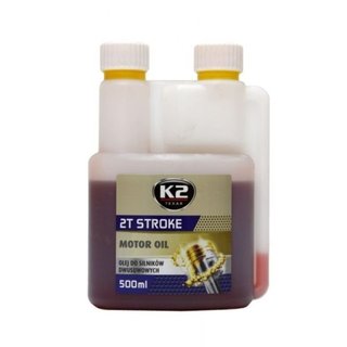 k2-o528redml500e Олива моторна для 2 так. двигунів K2 2T STROKE OIL 500ML