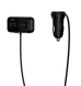 АЗП з FM-модулятором Baseus T Shaped S-16 Car Bluetooth MP3 Player Black