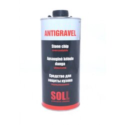 Антигравій 2 кг чорний SOLL
