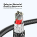 Кабель Essager Interstellar Transparent Design USB Charging Cable Type C to Lightning 1m black (EXCTL-XJ01-P)
