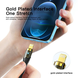 Кабель Essager Interstellar Transparent Design USB Charging Cable Type C to Lightning 1m black (EXCTL-XJ01-P)