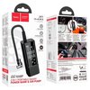 hoco-6942007614511 Автомобільний насос HOCO ZP7 Maddy portable smart air pump(5000mAh) Black