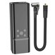 Автомобільний насос HOCO ZP7 Maddy portable smart air pump(5000mAh) Black