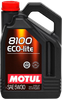 motul-839551 Олива 5W30 ECO-lite SAE 8100 (5L) (GM-dexos1 GEN3/FORD M2C 929-A/M2C 946-A ) (107252/108214/104989)