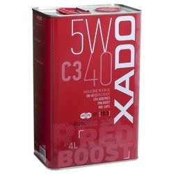 Моторна олива XADO Atomic Oil 5W-40 C3 RED BOOST 4L синтетична